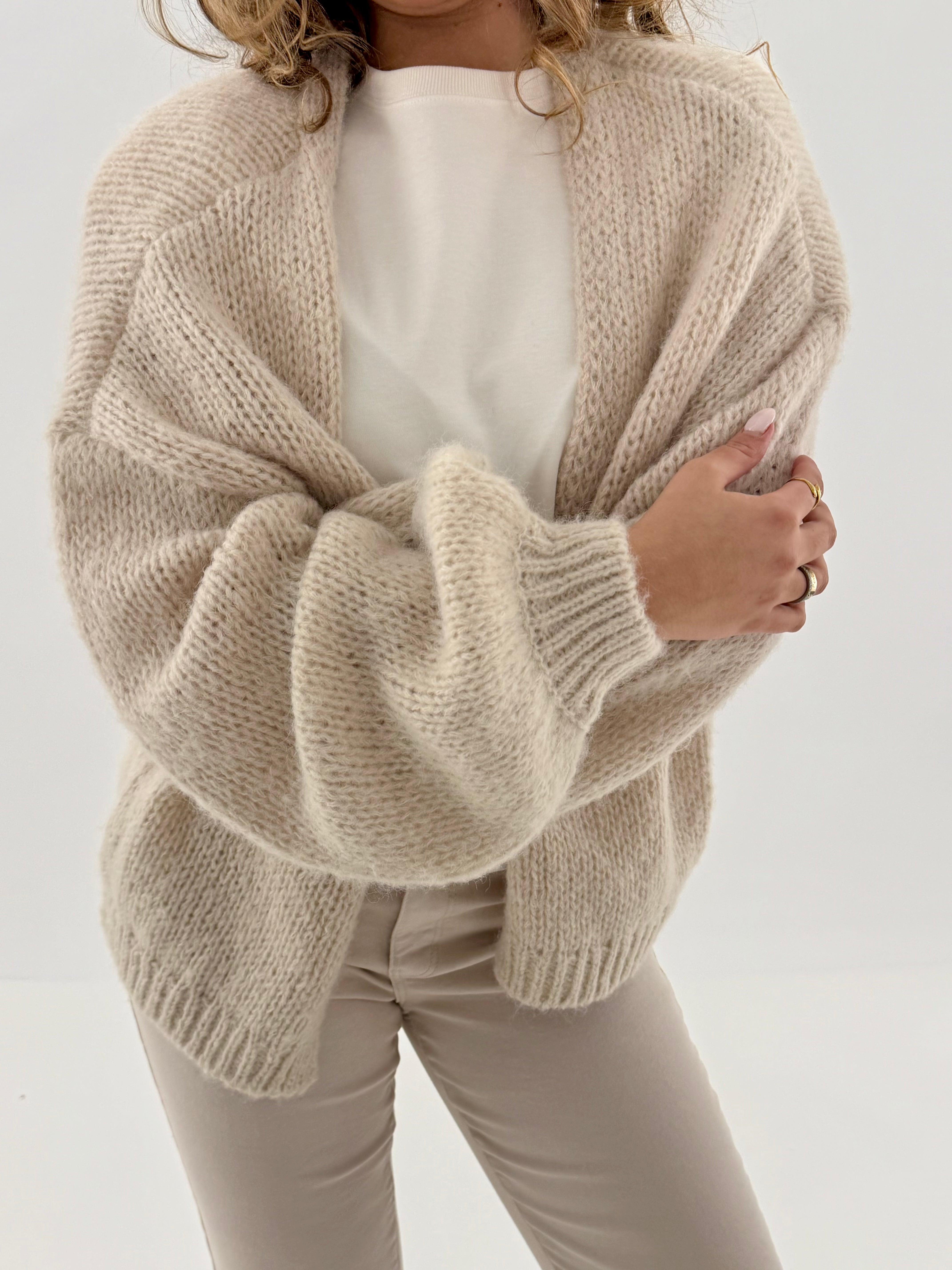 VMMAYBE Knit Cardigan - Birch